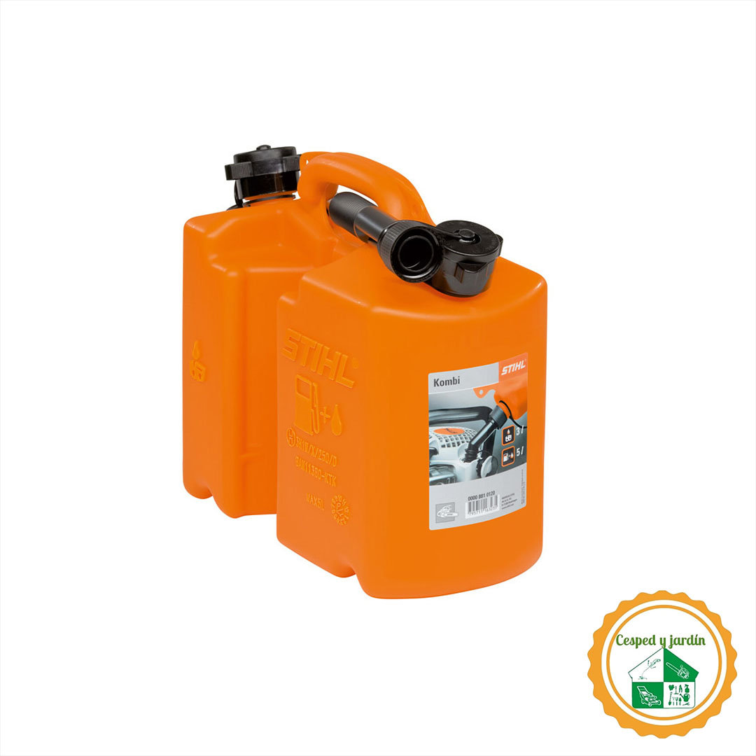 Bidón combinado naranja standard