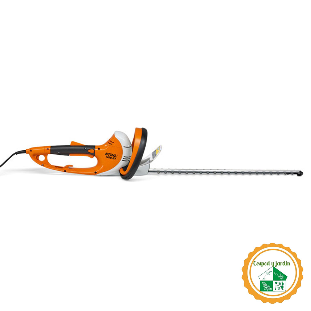 HSE 61 Cortacercos eléctrico silencioso con motor de 500 vatios